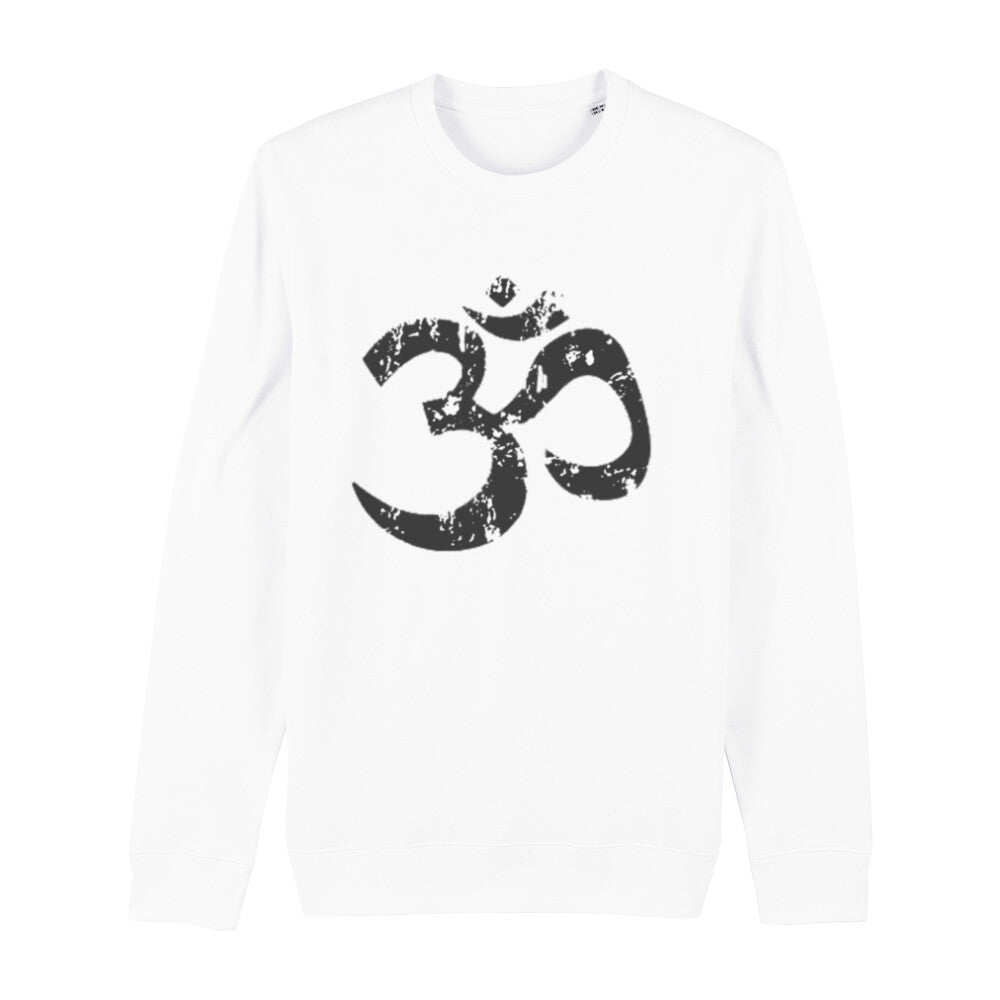 Yoga Sweatshirt weiß vegan stylisch