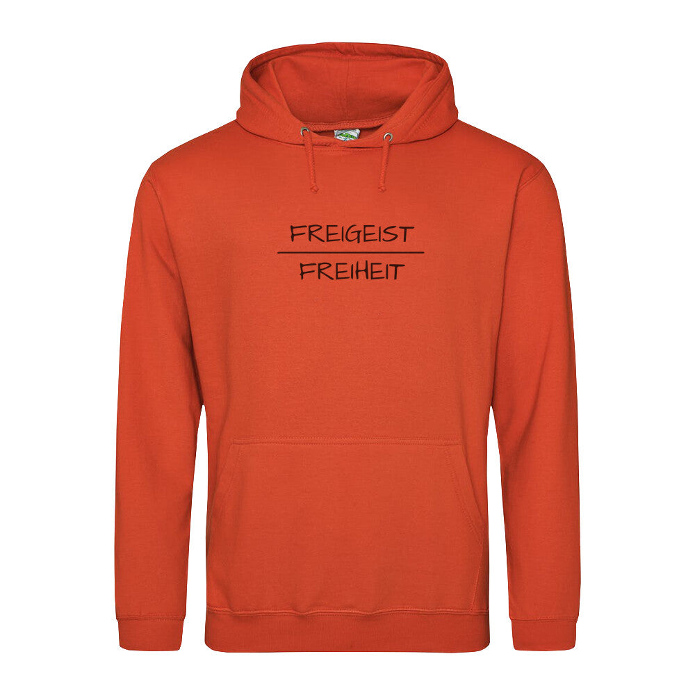 Hoodie Statement Freigeist Freiheit 