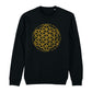 Blume des Lebens Bio Pullover Unisex