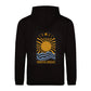 Hoodie positive energie mit wasser, sonne und Mond