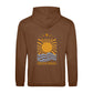 Hoodie mit den Elementen Wasser, Sonne und Mond