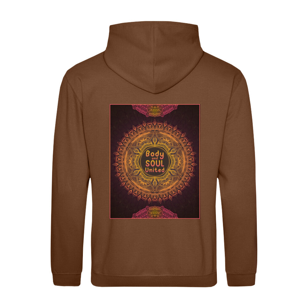 Spiritueller Kapuzenpullover mandala