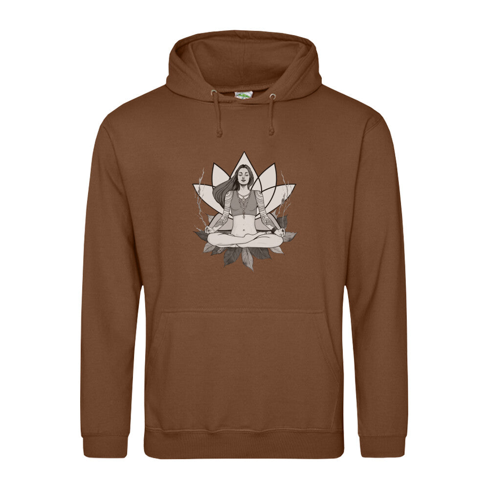 Yoga Hoodie Toffee nachhaltig und stylisch