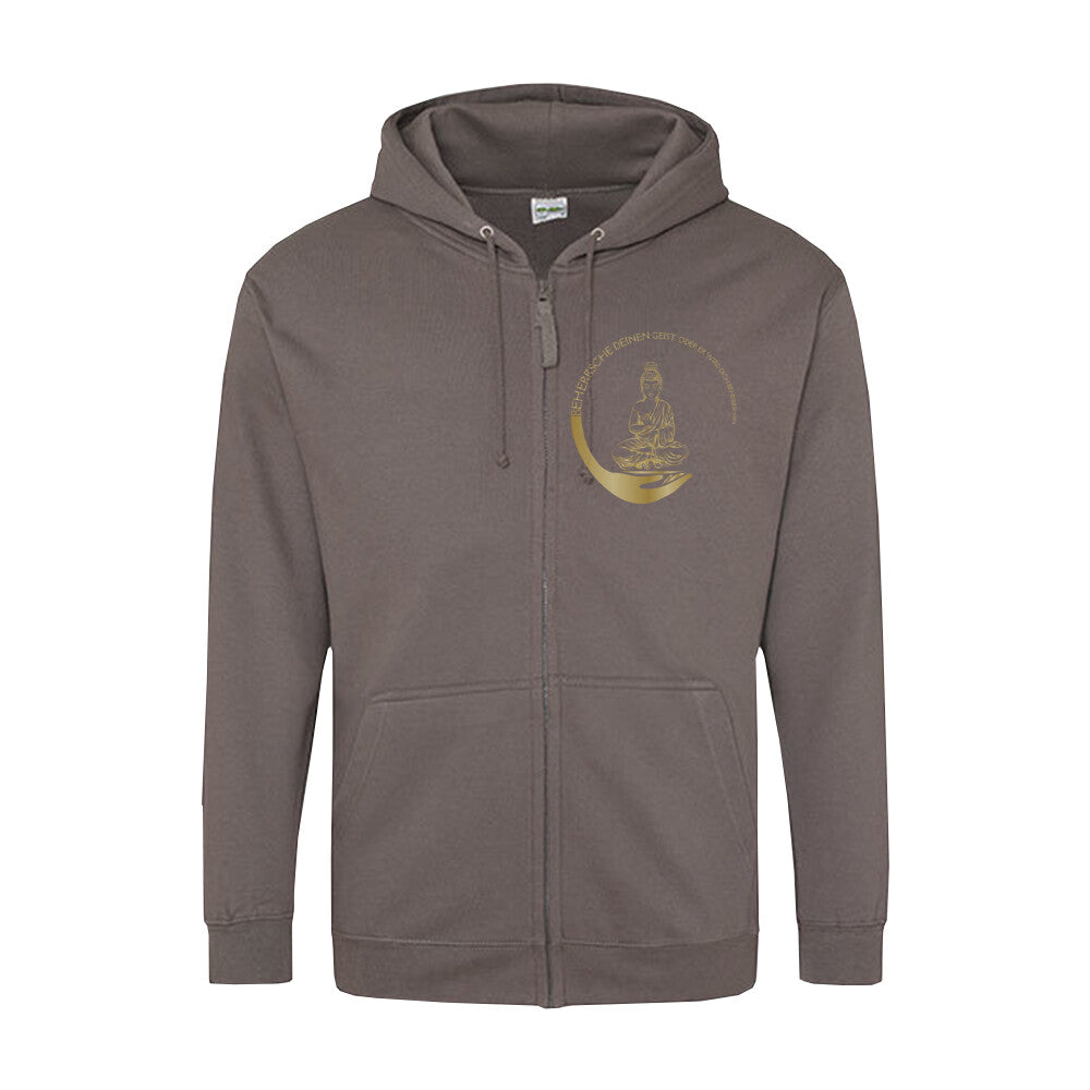 Kapuzenjacke Buddha stylisch vegan