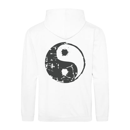 Stylischer Zipper Hoodie Yin Yang in verschiedenen Größen und Farben