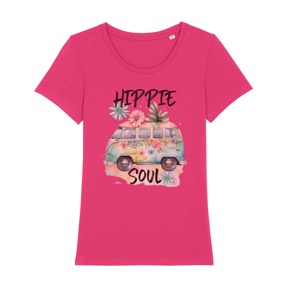 Hippie Bio Tshirt VW Bus 