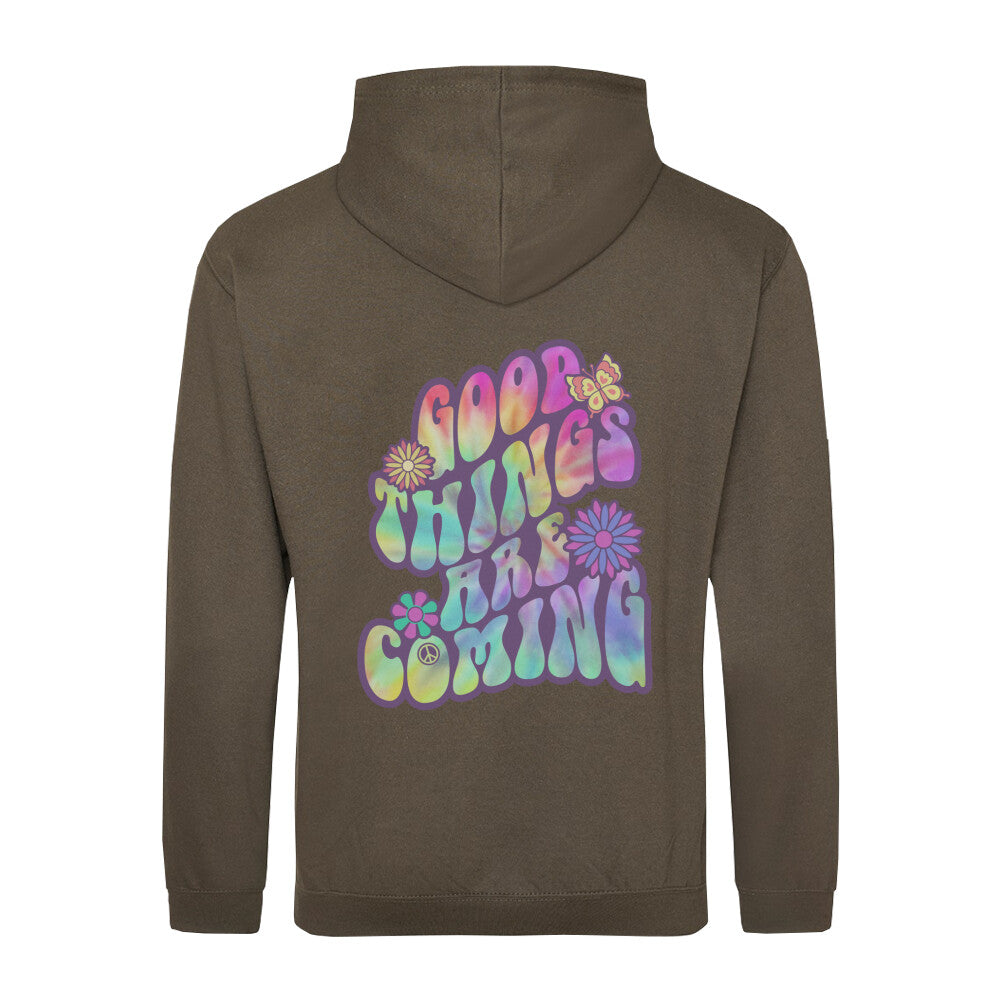 hoodie im hippie Stil