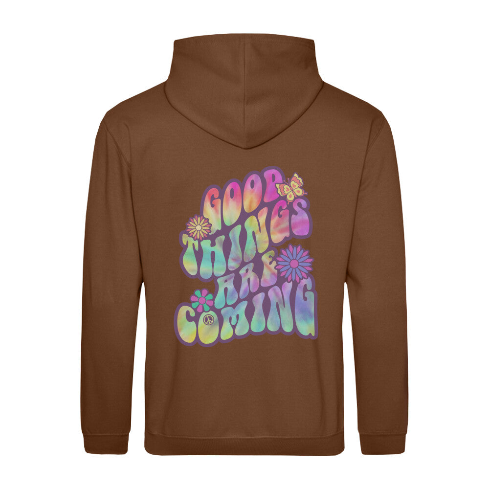 Hoodie mit positiven Statement