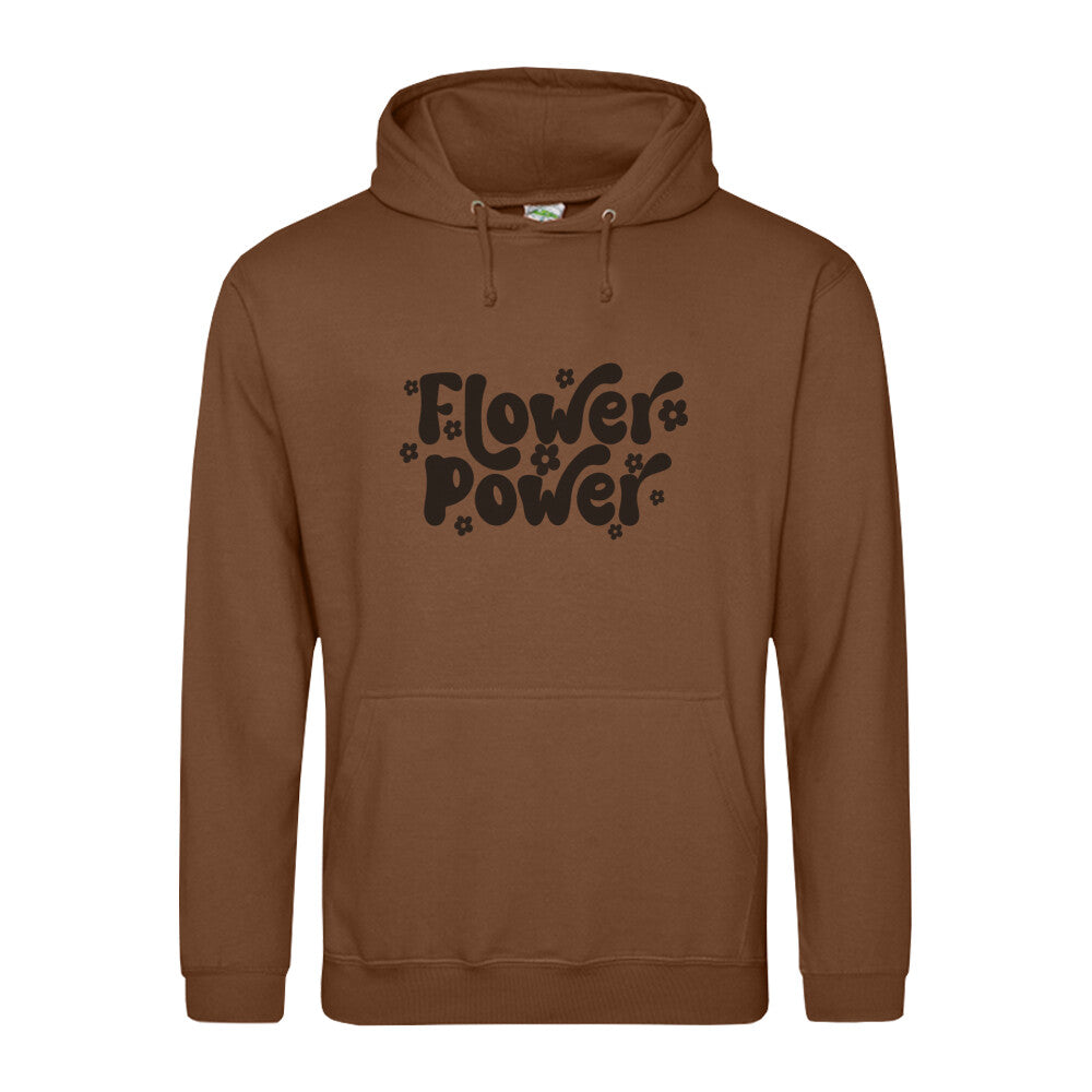  Flower Power Hoodie Toffee