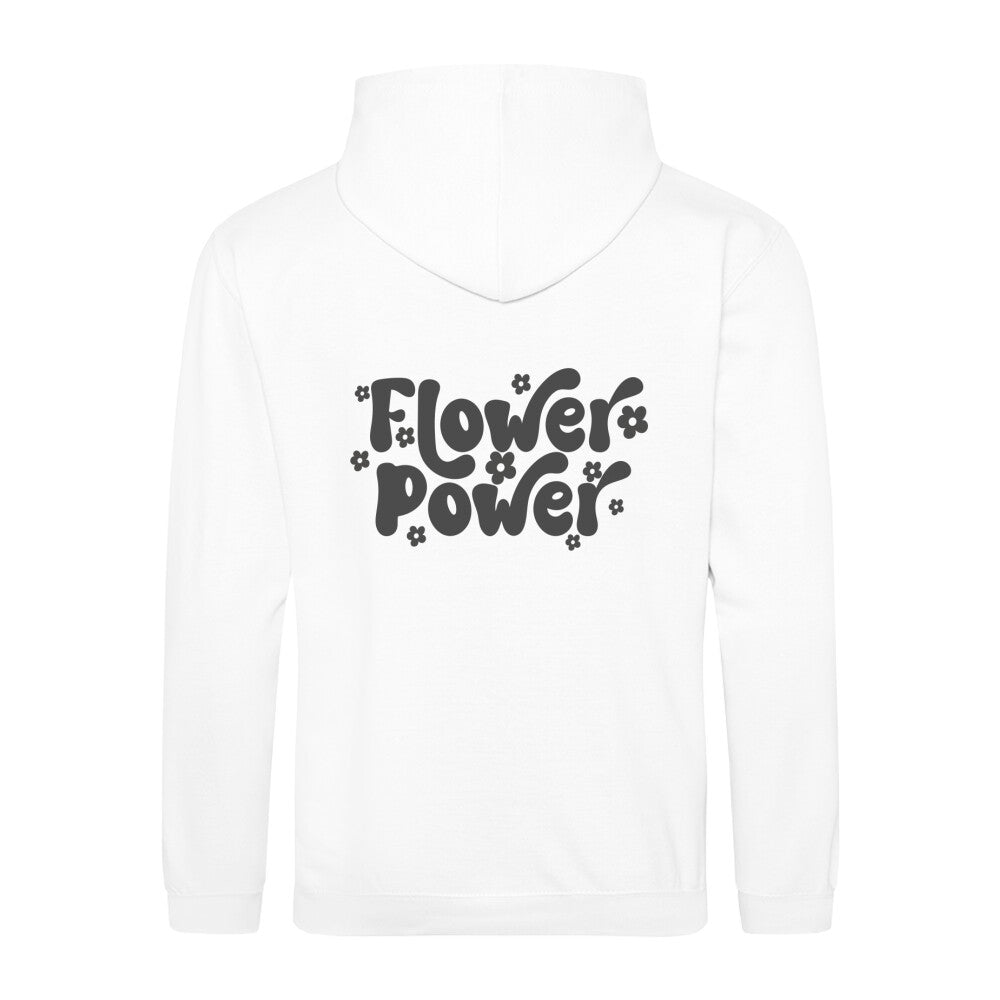 Stilvoller Flower Power Zipper Hoodie in verschiedenen Größen und Farben