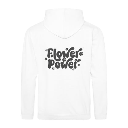 Stilvoller Flower Power Zipper Hoodie in verschiedenen Größen und Farben