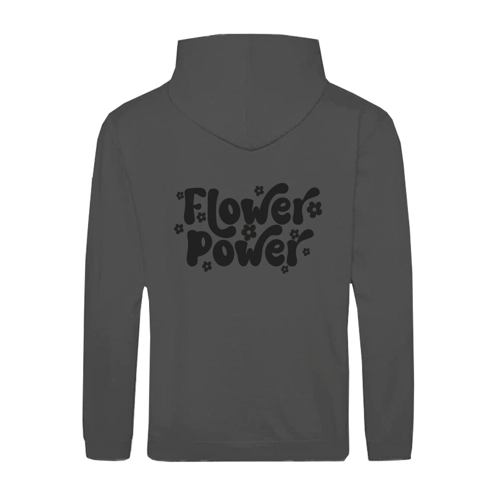 Stilvoller Flower Power Zipper Hoodie in verschiedenen Größen und Farben