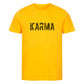 Herren Bio T-Shirt Gelb modern stylisch nachhaltig 