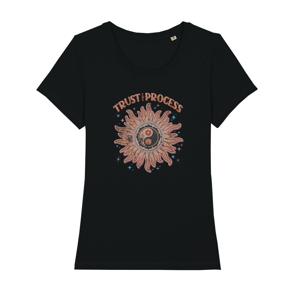 Tshirt yinyang sonne Blume