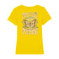 Stylisches Premium Bio T-Shirt Boho Peace Gelb