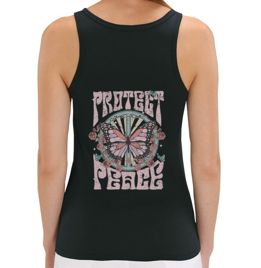 Spirituelles Tanktop; Peace shirt