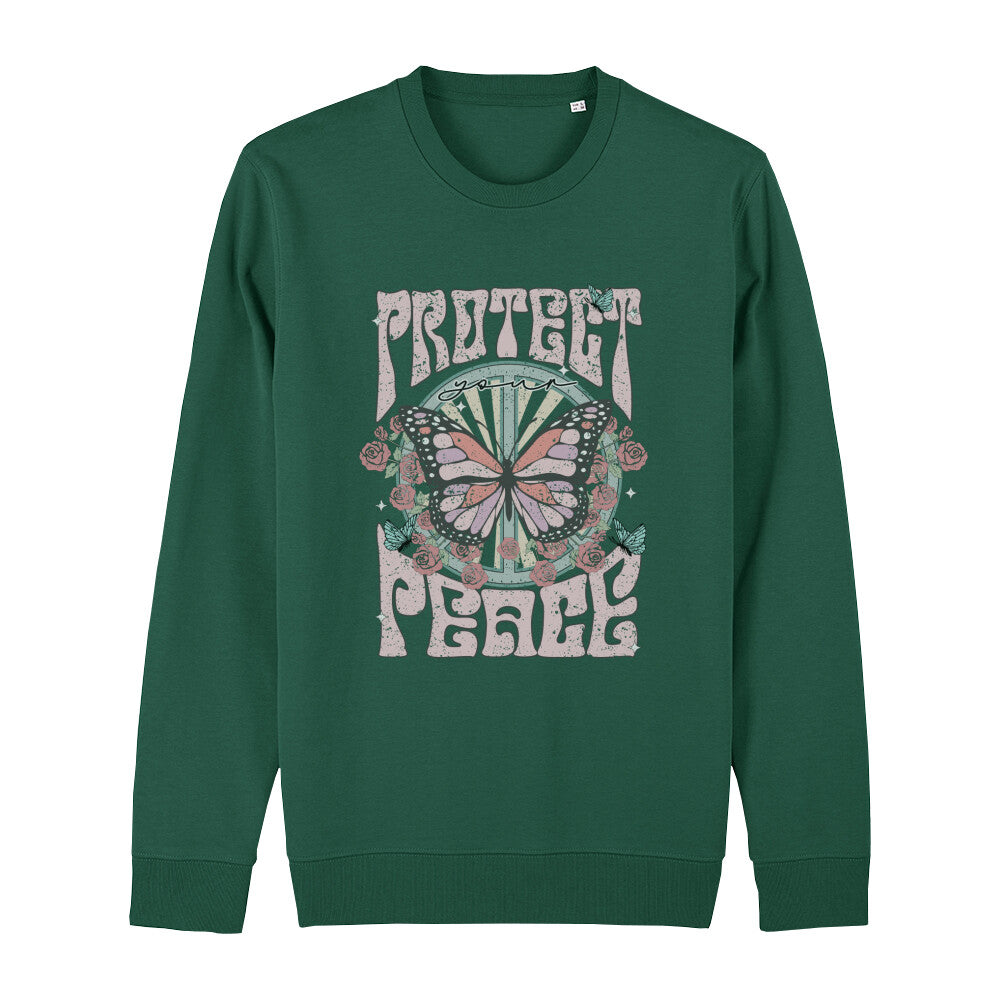 Spirituelles Sweatshirt Bio Peace