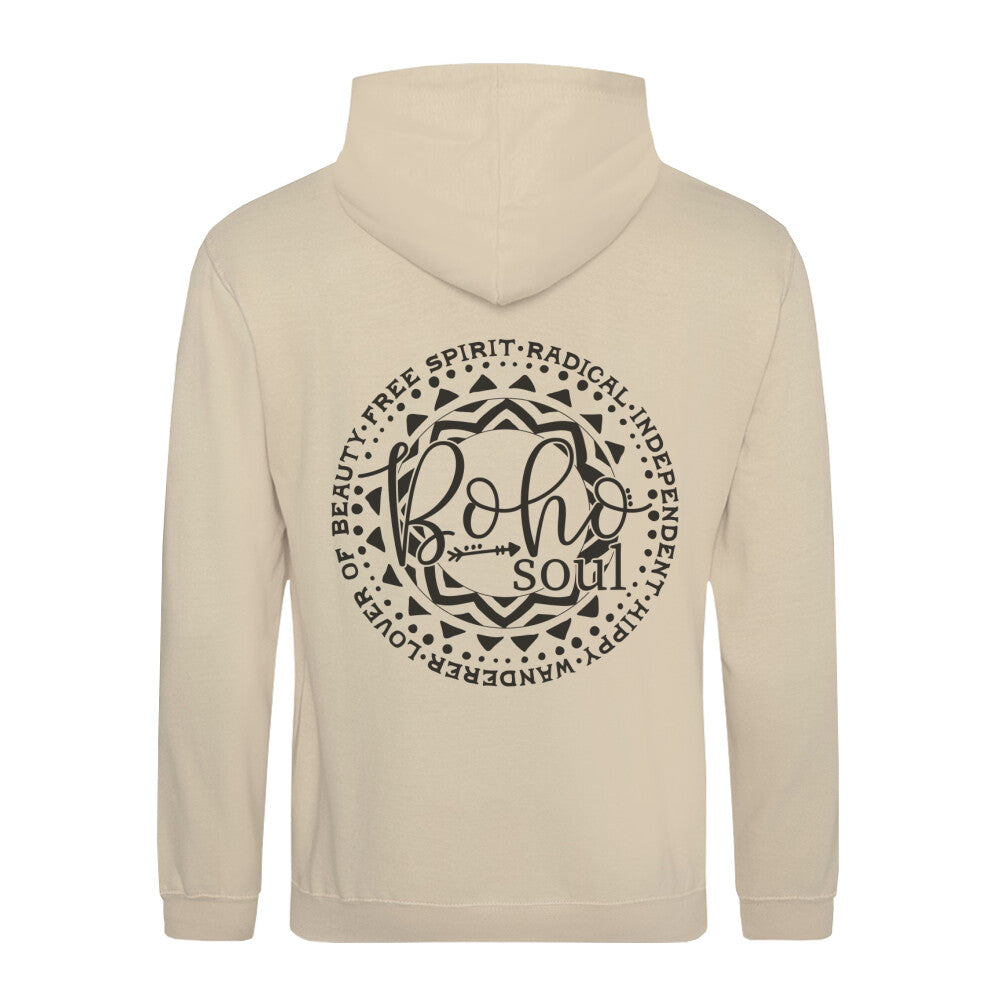 Stylischer Hoodie Boho Style Sand nachhaltig vegan