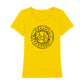 Stylisches Damen Bio T-Shirt Boho Soul Gelb Nachhaltig Vegan