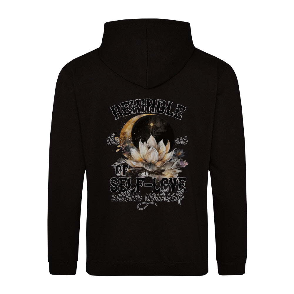 Spiritueller Hoodie lotus mond