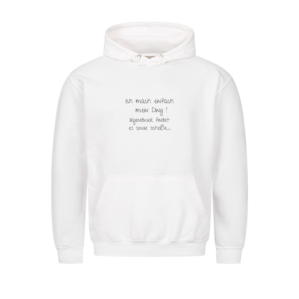 Hoodie mit Statement