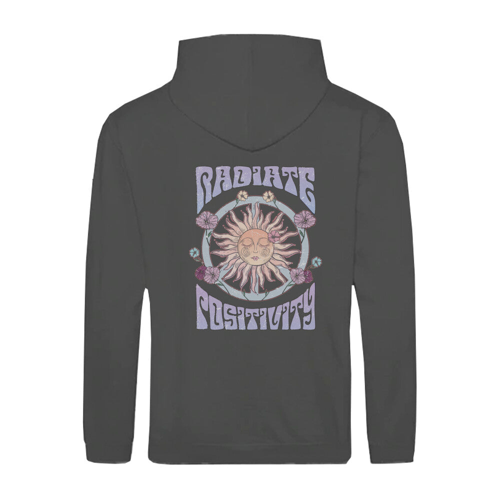 Sweatshirtjacke Hippie Sonne