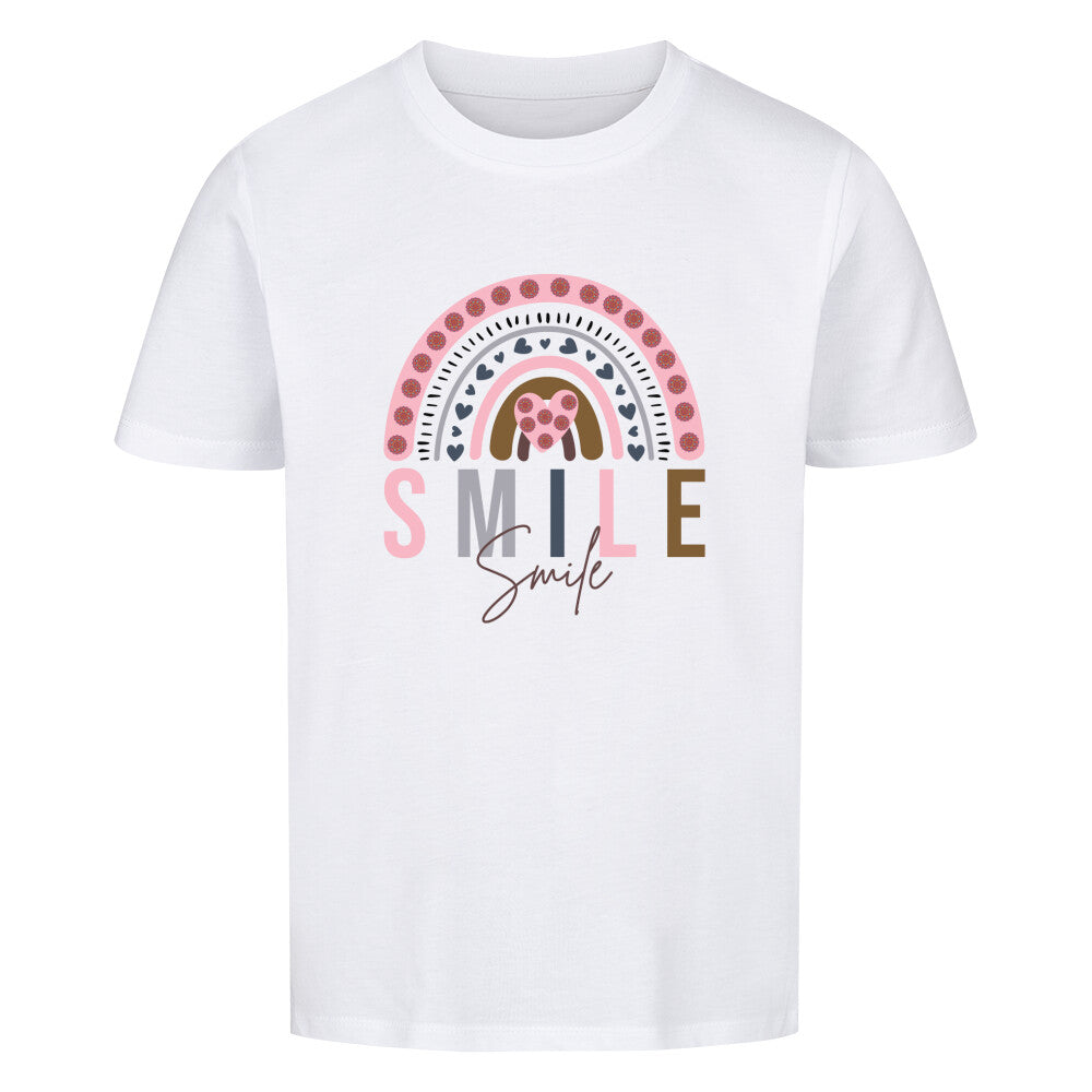 nachhaltiges Kinder Tshirt Regenbogen smile