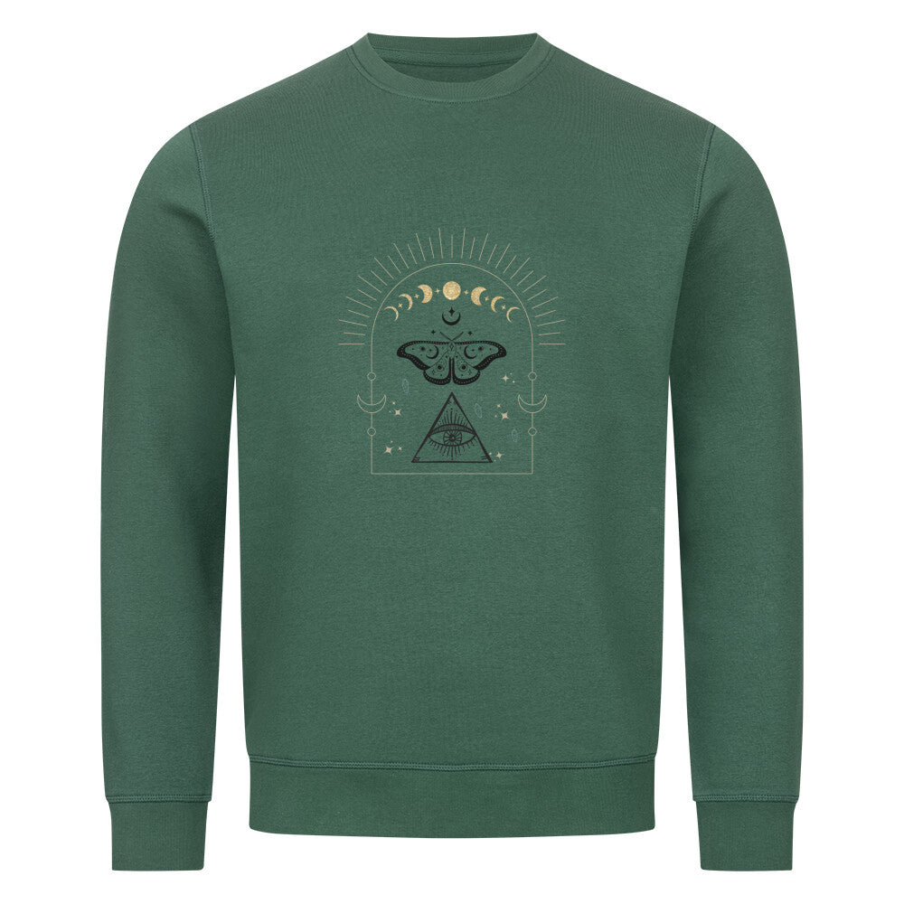 Bio Sweatshirt Schmetterling Spirituelle