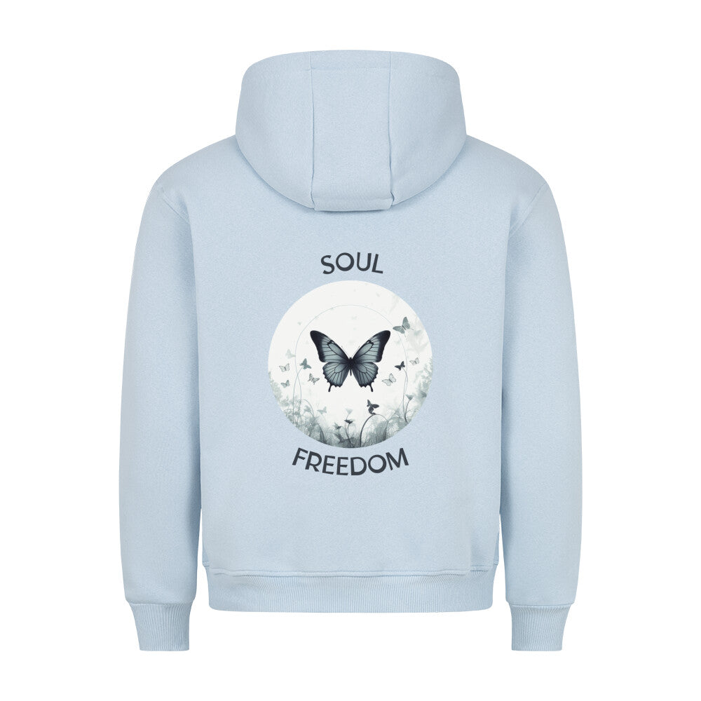 spiritueller Hoodie Schmetterling mond soul freedom