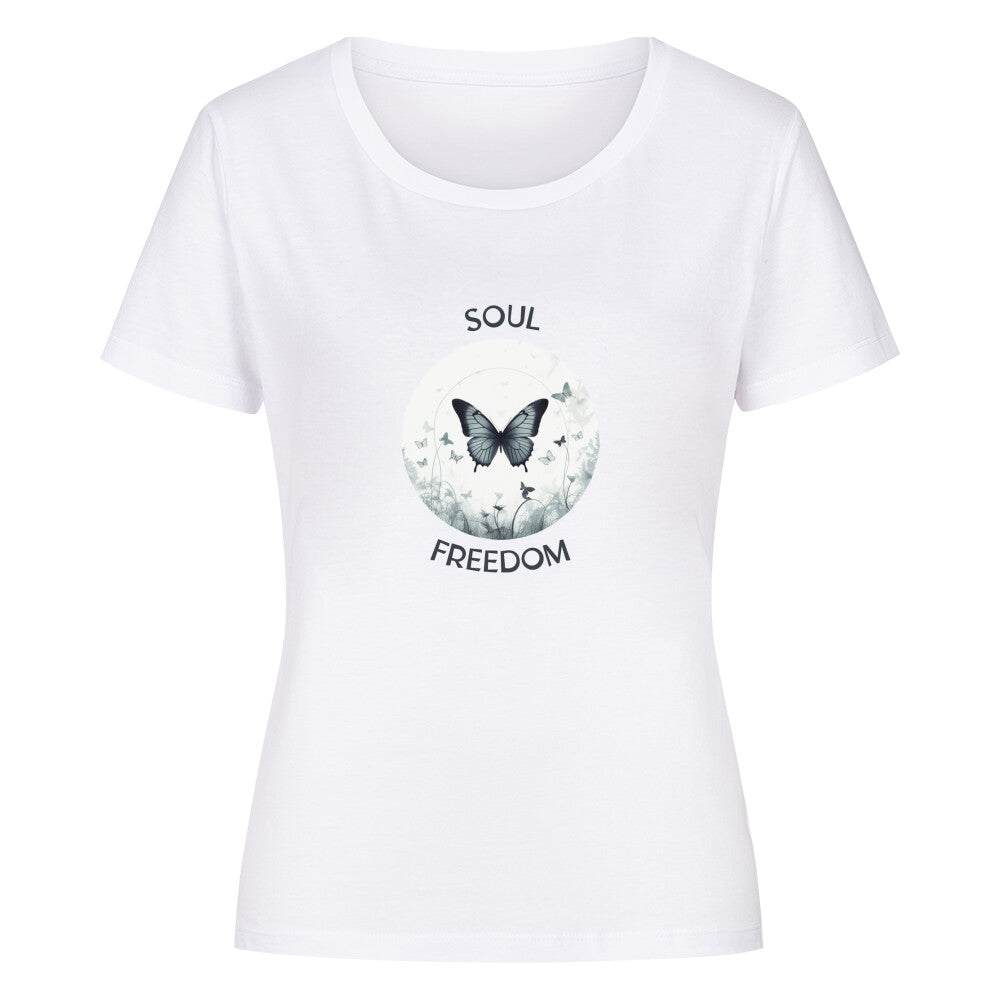 Spirituelle Schmetterling Tshirt soul freedom spirituelle Mond