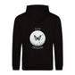 Kapuzenpullover Spirituelle nachhaltig Schmetterling, mond soul freedom