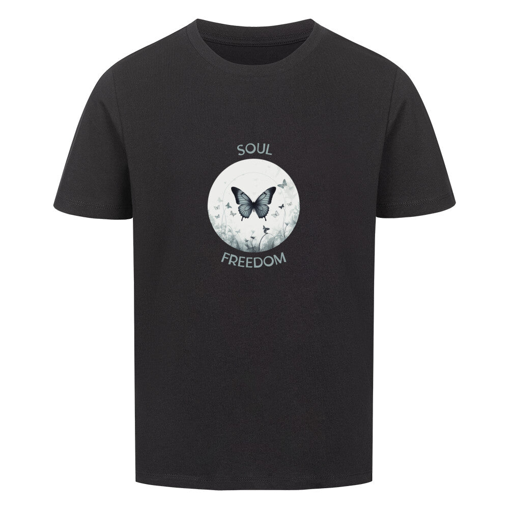 Spirituelles Kinder Shirt Mond Schmetterling