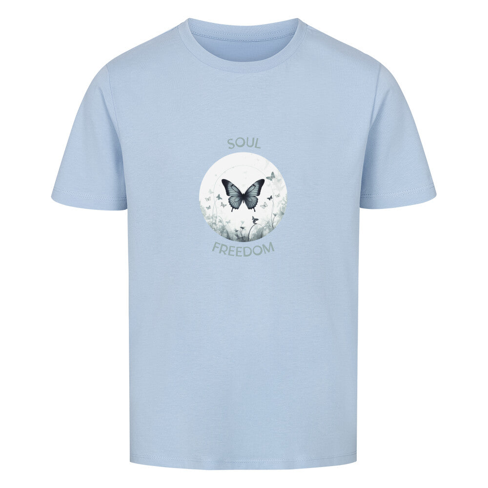 nachhaltiges Kinder Tshirt mond Schmetterling