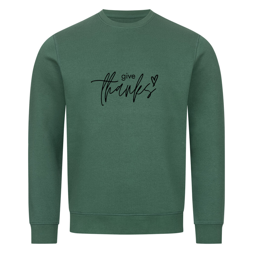 Sweatshirt mit Schrift