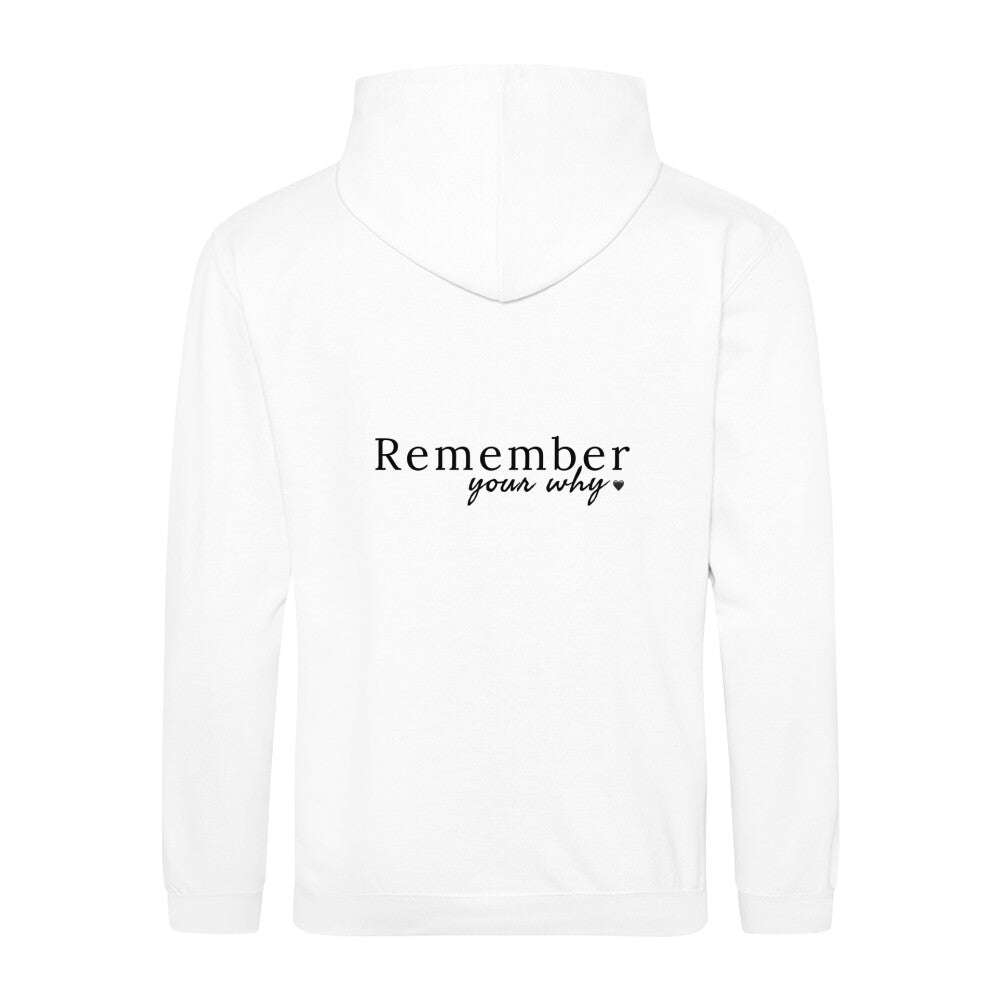 Zipper Hoodie mit Schrift