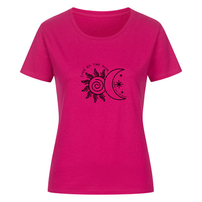 Spirituelle Damen shirt sonne mond