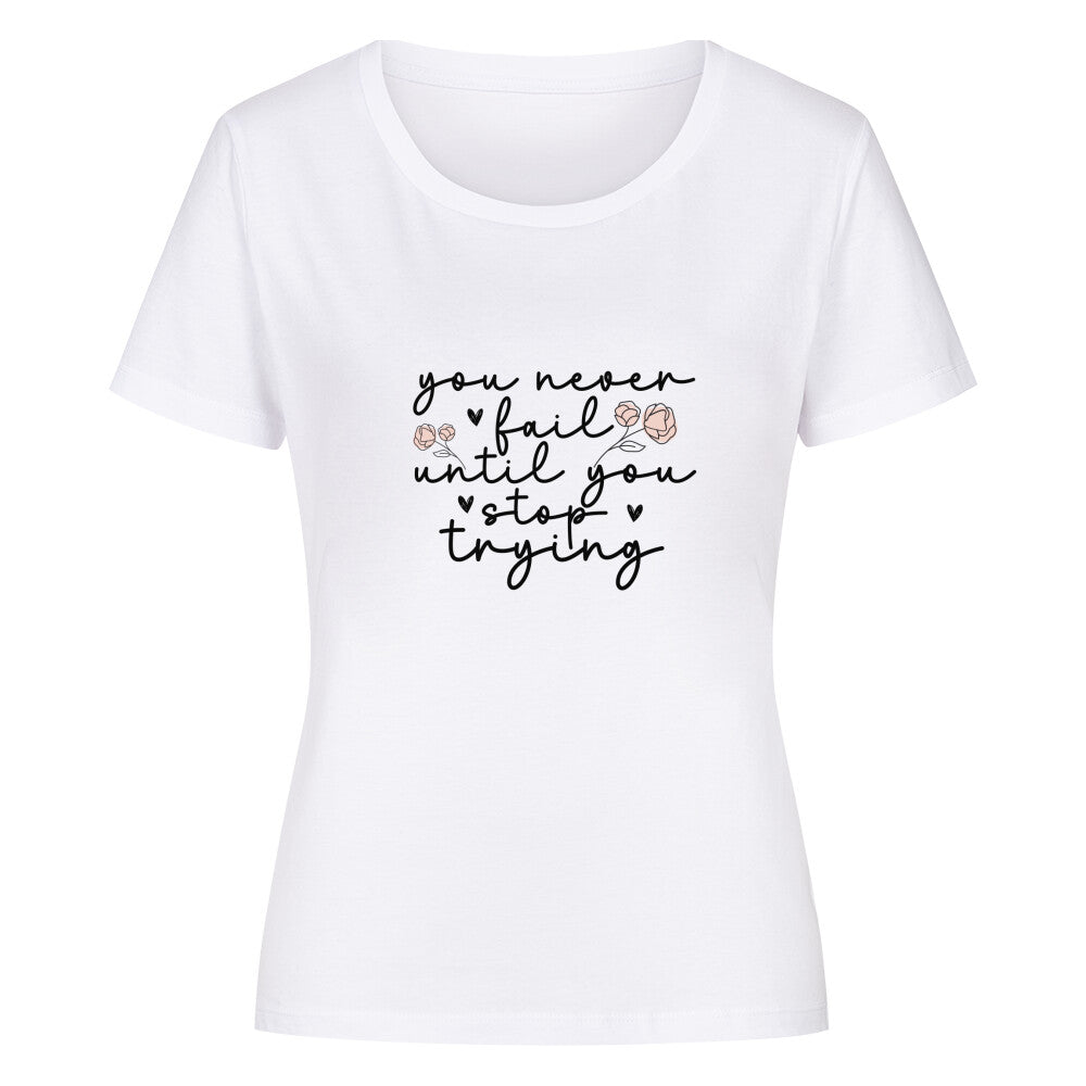 Damen Tshirt mit Schreibschrift