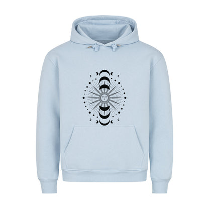 Spirituelle Sonne mond Kapuzenpullover