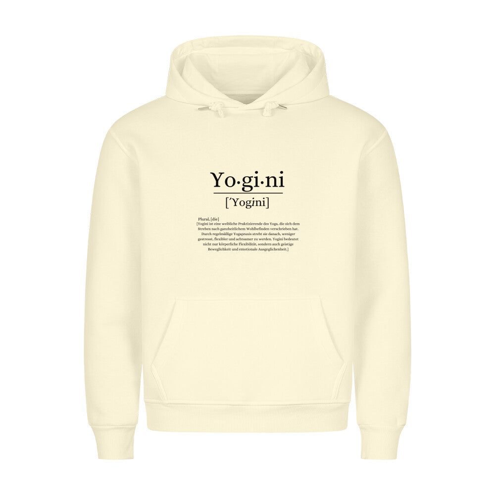 Definition Yogini Kapuzenpullover