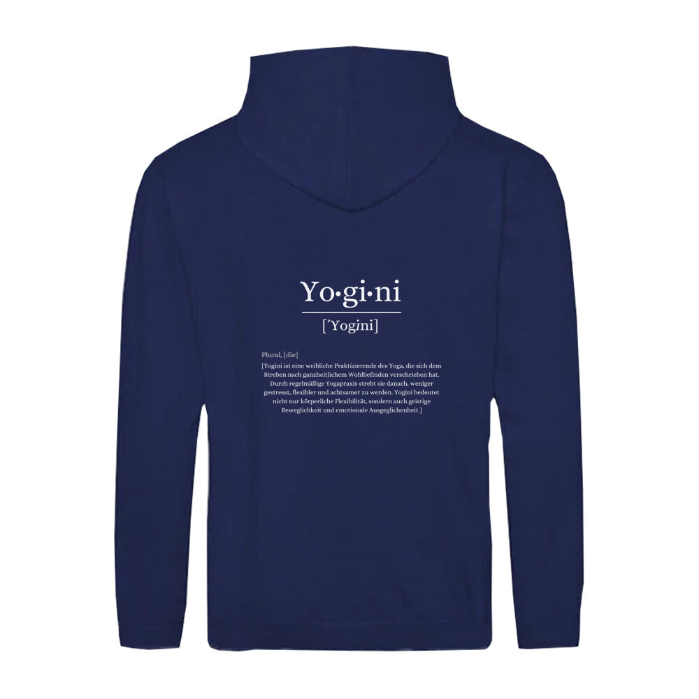 Definition Yogini Kapuzenjacke