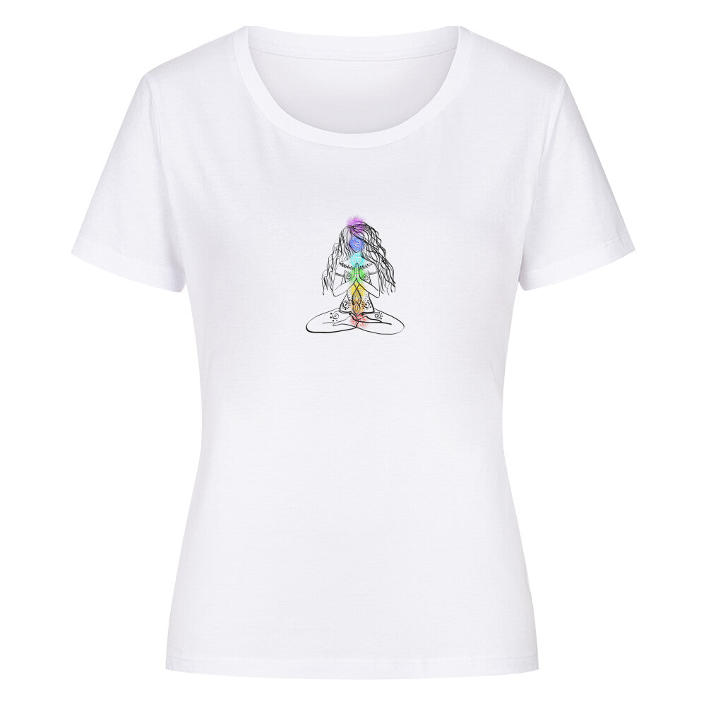 Chakra Damen Tshirt Bio Baumwolle