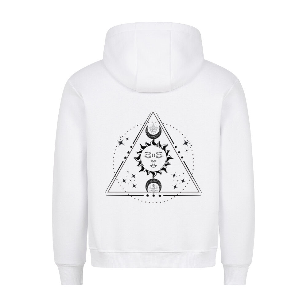 Sonne Mond Kapuzenpullover ECO