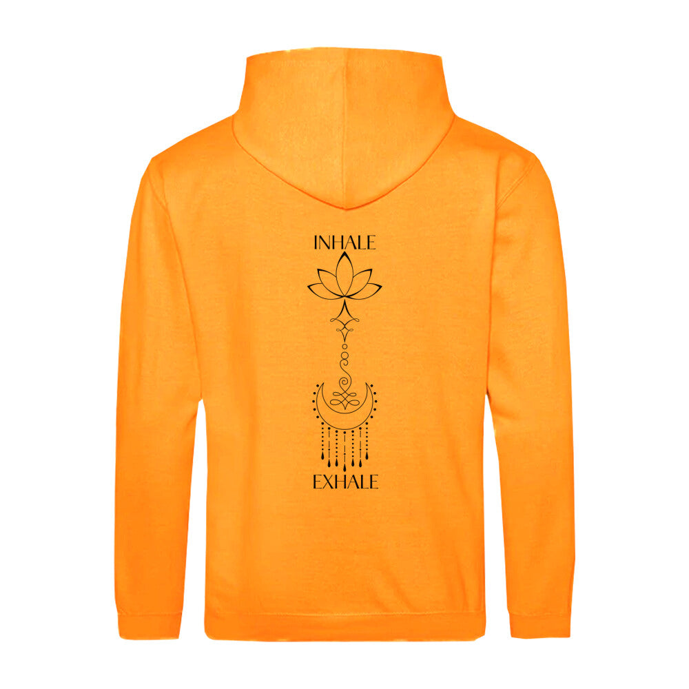 Inhale Exhale Zipper Hoodie