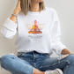 Damen Sweatshirt Lotus Om