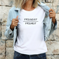 Freigeist Damen Tshirt Bio Baumwolle Weiss