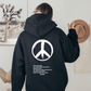 Peace Damen Hoodie Pullover
