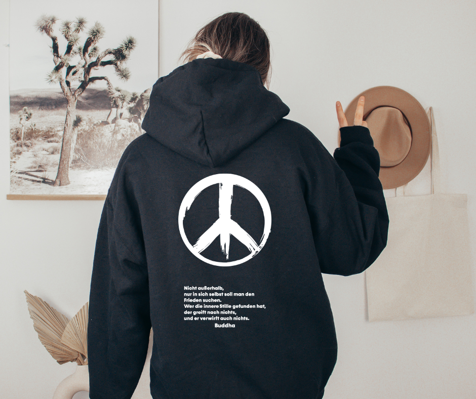 Peace Damen Hoodie Pullover