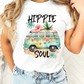 Damen tshirt mit Blumen vw bus 