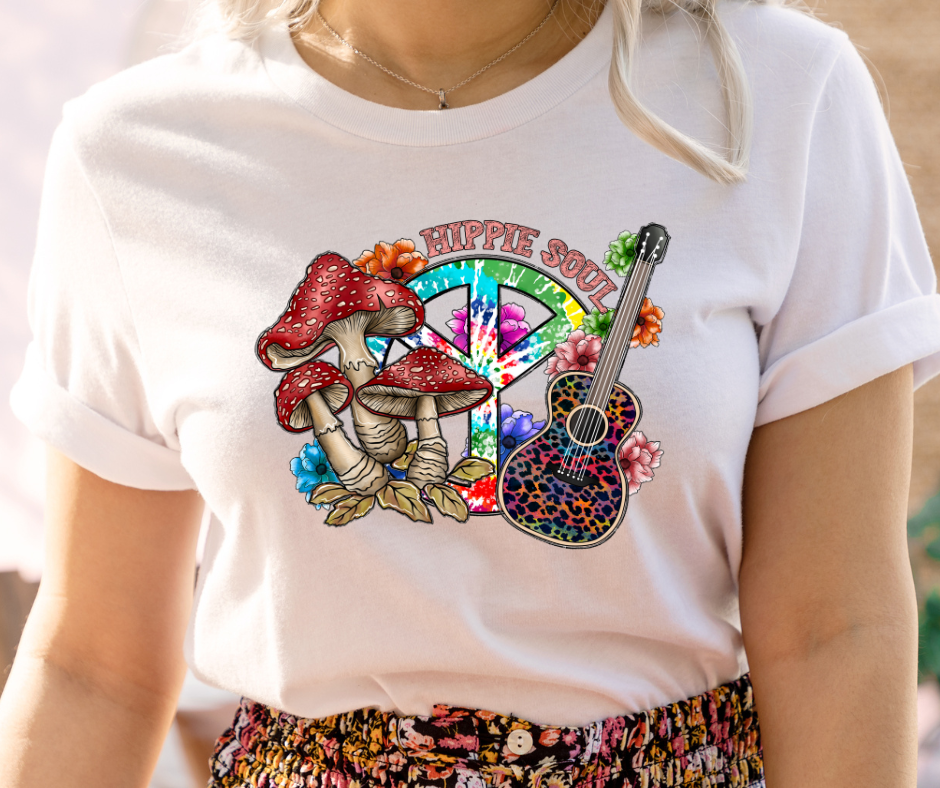 Hippie Damen tshirt