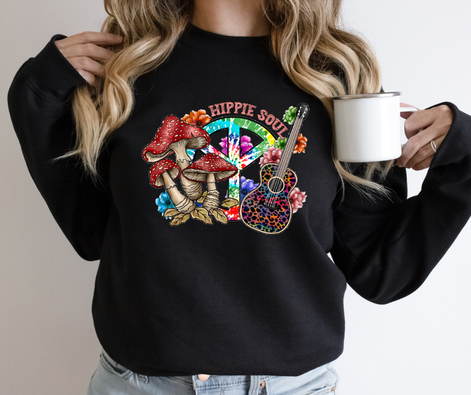 Hippie Sweatshirt Pullover